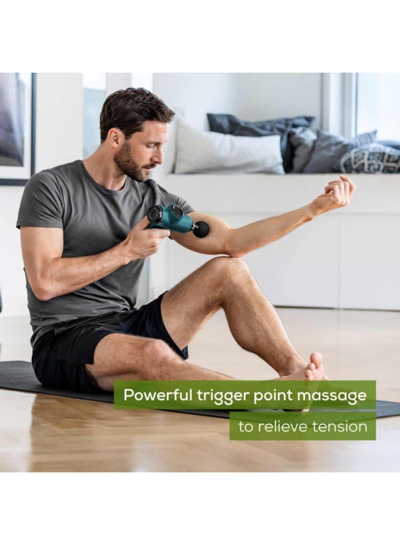 Beurer Renewed - Beurer MG 99 Compact Massage Gun with 4 Attachments and 5 Intensity Levels - Image 2